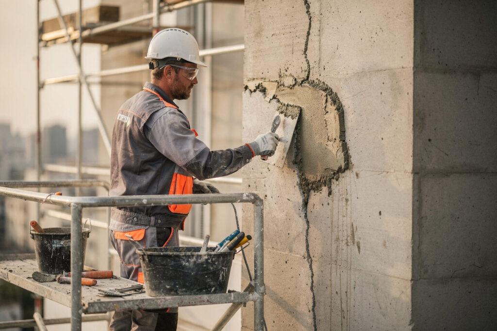Sanierung und Betonsanierung durch erfahrene Maurer
