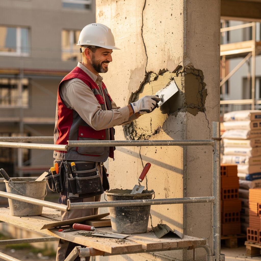 Sanierung und Betonsanierung durch erfahrene Maurer